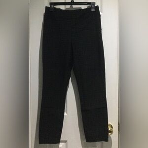 Studio Point Women’s Elegant Black Checkered Trousers